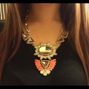 Statement Necklace and Earrings